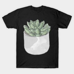 A cute potted succulent T-Shirt